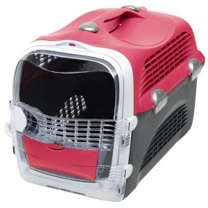 Catit Cabrio Carrier Cherry Red