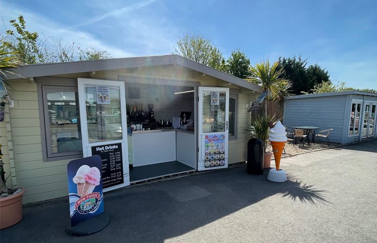 Ice Cream and Coffee Cabin