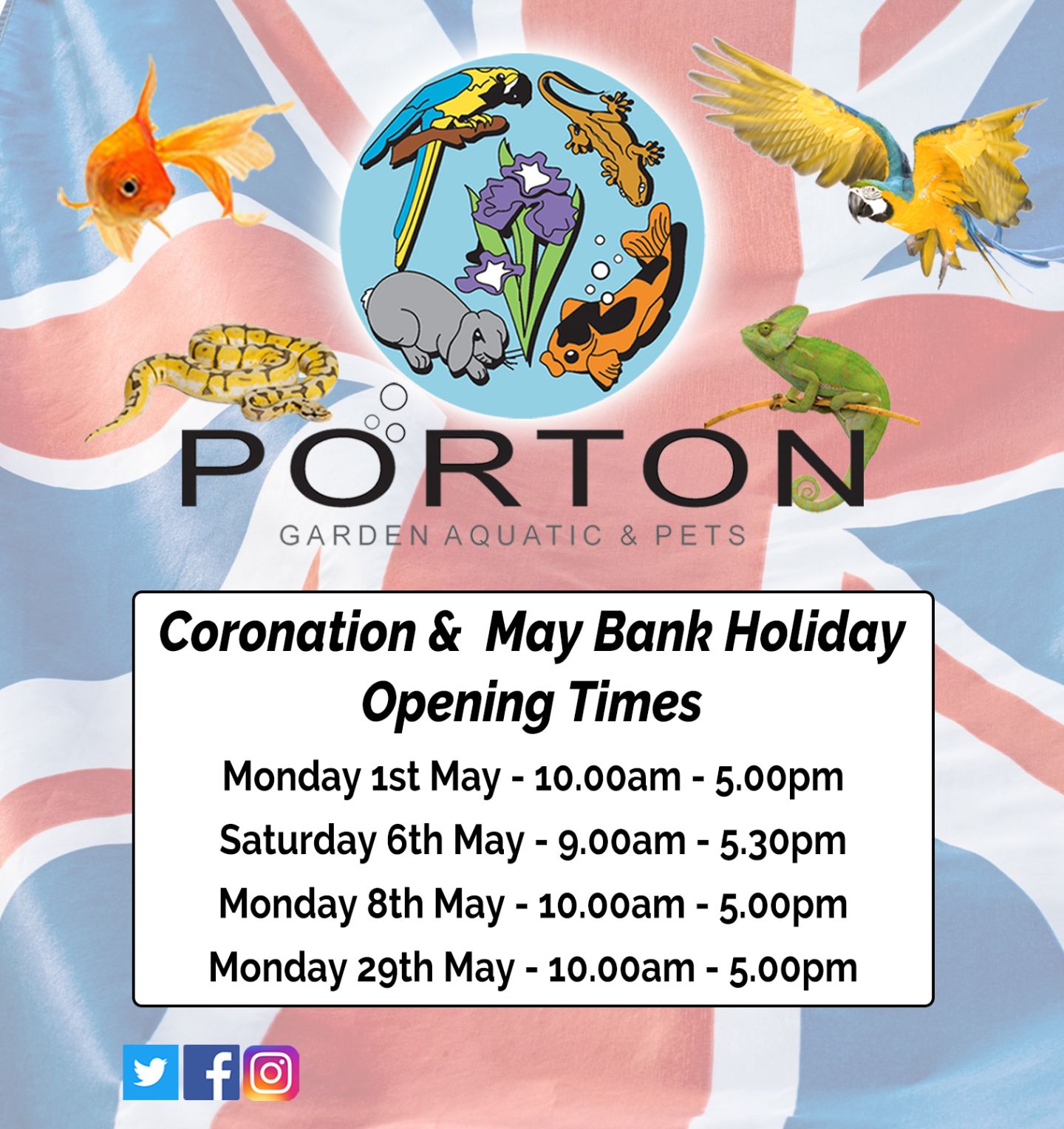 Coronation and may bank holiday Opening 2023a Coronation Opening Hours 2023