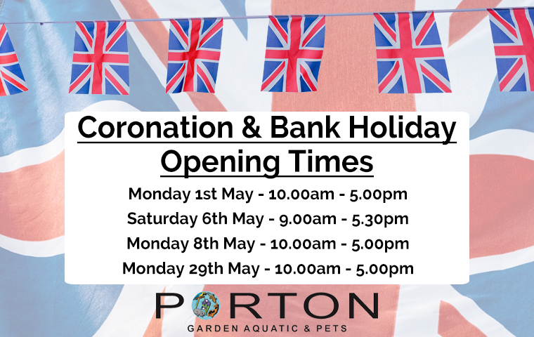 Coronation and may bank holiday Opening 2023a