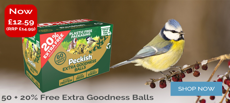 Peckish Extra Goodness Balls 50 + 20%