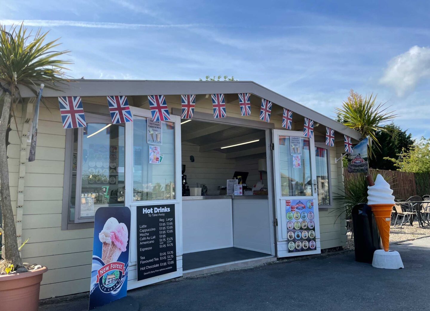Jubilee-cabin Jubilee Coffee and ice cream cabin