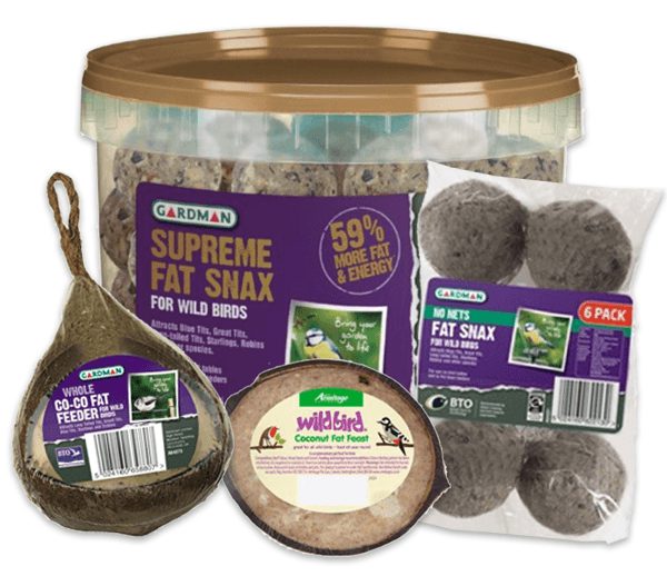 Wild Bird Suet and Fat Snacks